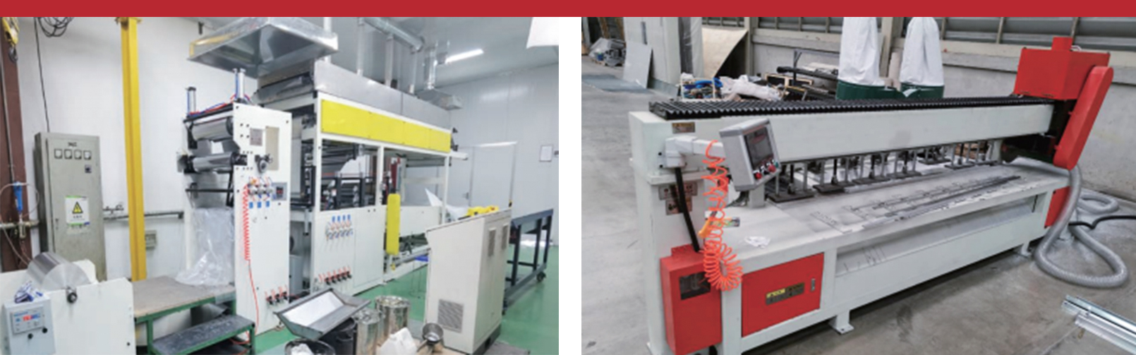Aluminium honingraatkernmachine