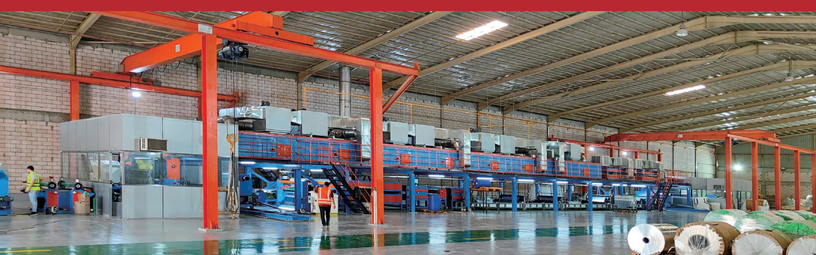 Aluminium enkele kleur coating enkele bakproductielijn