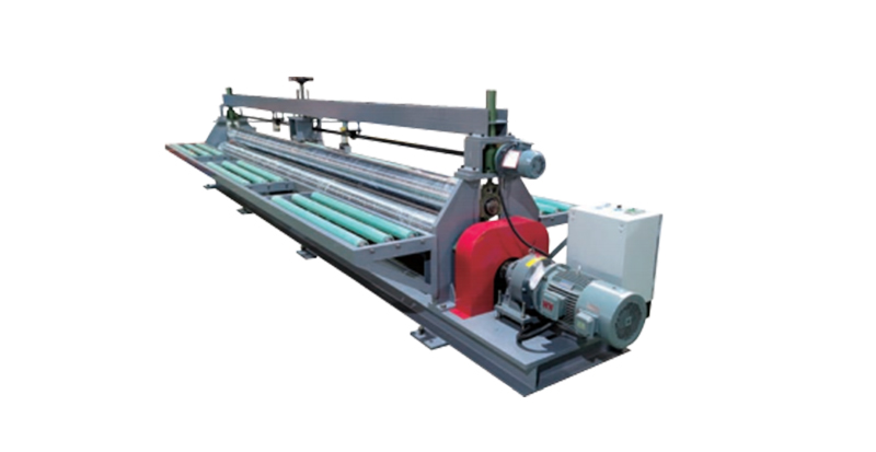 Nivelleringsmachine met drie rollen